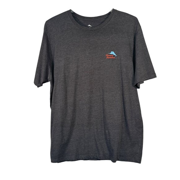 Tommy Bahama XXL Dark Heather Gray Cotton/Polyester Found These On Kegslist - Picture 2 of 6